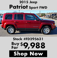 2015 Jeep Patriot Sport FWD