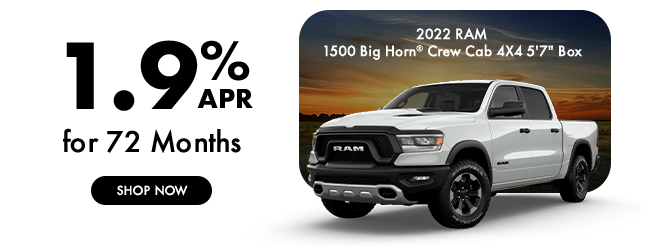 2022 RAM 1500 Big Horn Crew Cab 4x4