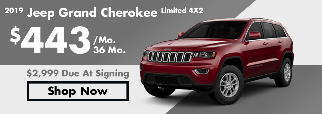2019 Jeep Grand Cherokee Limited 4X2