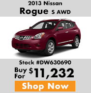 2013 Nissan Rogue S AWD
