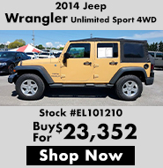 2014 jeep wrangler unlimited sport 4wd
