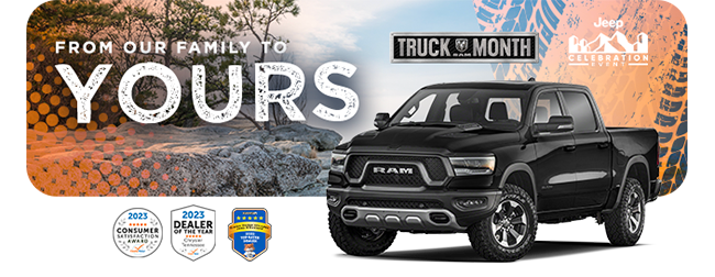 From our family to yours - RAM Truck Month