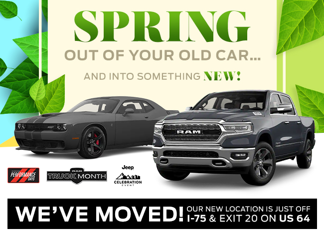 spring out of your old car