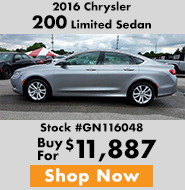 2016 chrysler 200 limited sedan