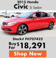 2015 Honda Civic Si Sedan