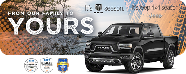 From our family to yours - RAM Truck Month