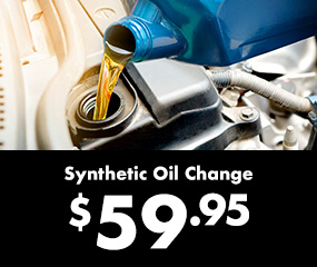 Synthetic Oil Change$59.95