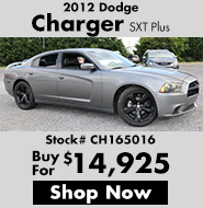 2012 Dodge Charger SXT Plus