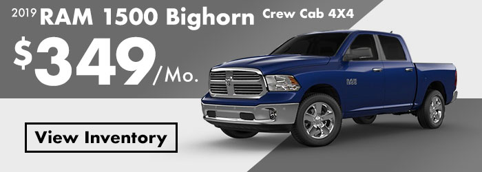 2019 RAM 1500 Bighorn Crew Cab 4X4