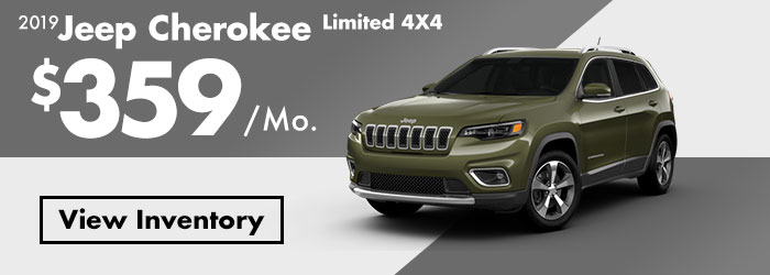 2019 Jeep Cherokee Limited 4X4