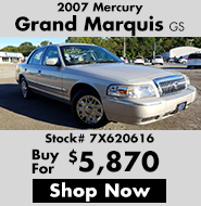 2007 Mercury Grand Marquis GS