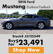 2018 Ford Mustang EcoBoost Fastback