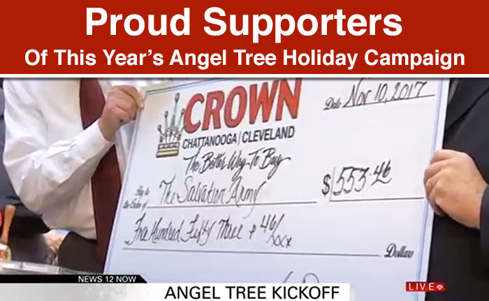 Proud Supporters Of This Year's Angel Tree Holiday Campaign