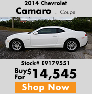 2014 Chevrolet Camaro LT Coupe 