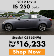 2012 Lexus IS 250 Sedan