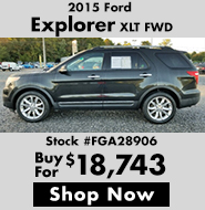 2015 Ford Explorer XLT FWD
