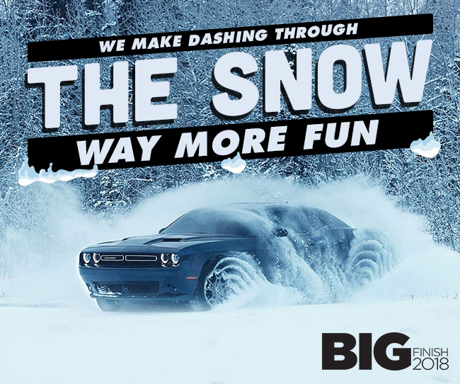 We Make Dashing Through The Snow Way More Fun