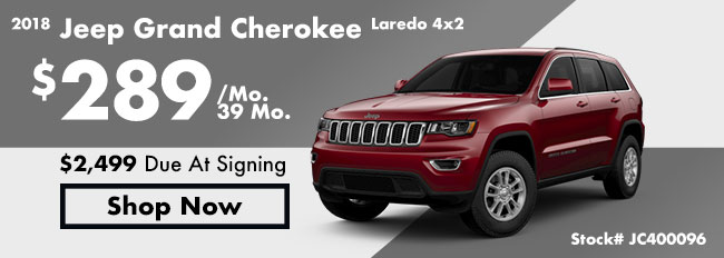 2018 Jeep Grand Cherokee Laredo 4X2