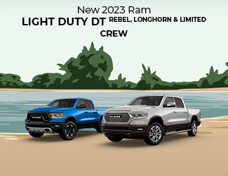 2023 RAM Light Duty DT Rebel, Longhorn and Limited Crew