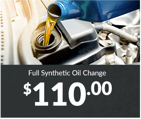 Synthetic Oil Change$59.95