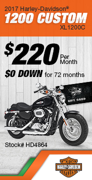 2017 Harley-Davidson® XL1200C- 1200 Custom