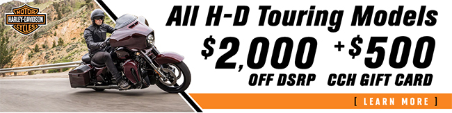 All HD Touring models