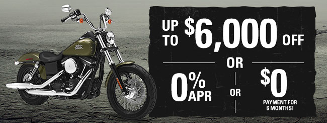up to $6,000 OFF! OR 0% APR OR $0 payment for 6 months! 