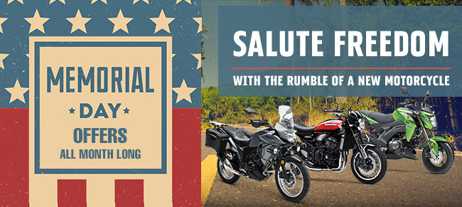 Salute Freedom With The Rumble of a New Motorcycle
