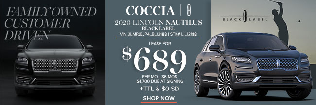 2020 Lincoln Nautilus Black Label