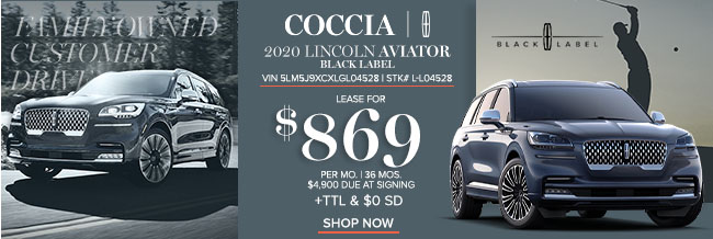 2020 Lincoln Aviator Black Label