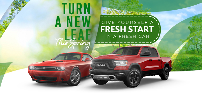 Turn a new leaf this Spring - Give yourself a fresh start in a fresh car