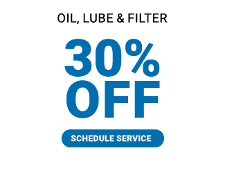 Oil Lube and Filter 30% off Service