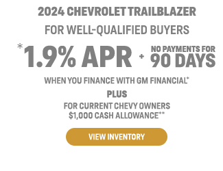 2024 Chevrolet Trailblazer offer