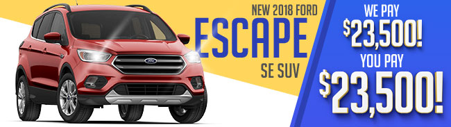 2018 Ford Escape SE SUV