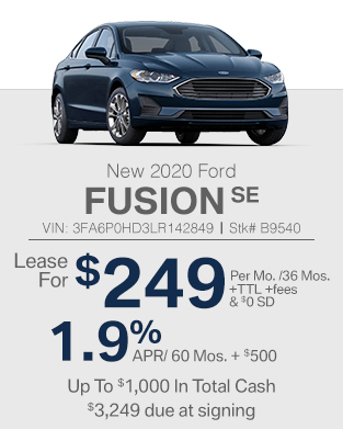 2020 Ford FUSION SE