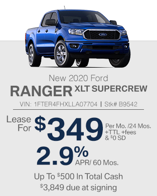 2020 Ford Ranger XLT SuperCrew