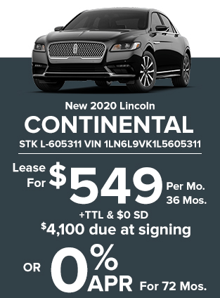 2020 Lincoln Continental