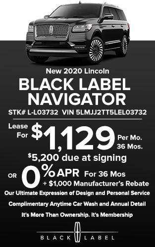 2020 Lincoln Black Label Navigator