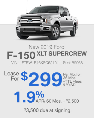 2019 Ford F-150 XLT SuperCrew