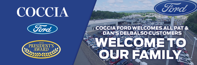 Coccia Ford Welcomes All Pat & Dan’s DelBalso Customers