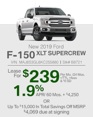 2019 Ford F-150 XLT Supercrew