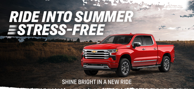 Ride into summer stress-free -  Shine bright in a new ride