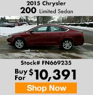 2015 Chrysler 200 Limited Sedan