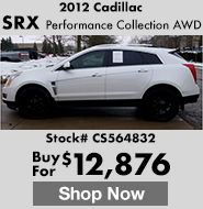 2012 Cadillac SRX Performance Collection AWD