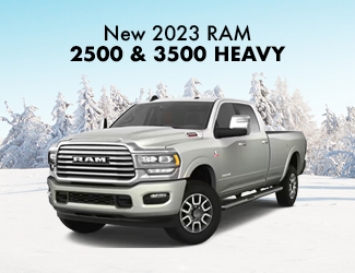 2023 RAM 2500 and 3500 Heavy