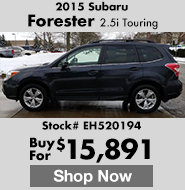 2015 Subaru Forester 2.5i Touring 