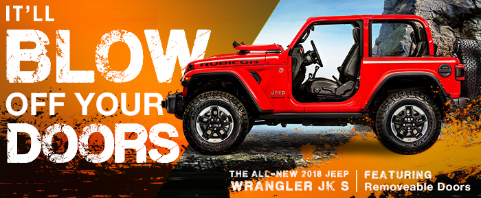 Experience the Powerful & Stunning New Wrangler Today