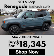 2016 Jeep Renegade trailhawk 4wd