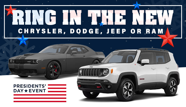 Ring In The New chrysler dodge jeep or ram
