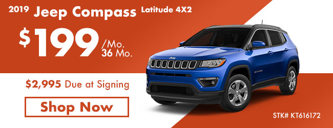 2019 Jeep Compass Latitude 4X2